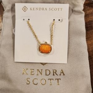 NWT Kendra Scott Pumpkin Necklace